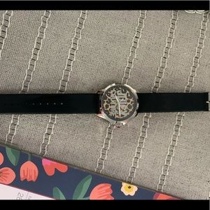 Juicy couture watch black / cheetah print new
